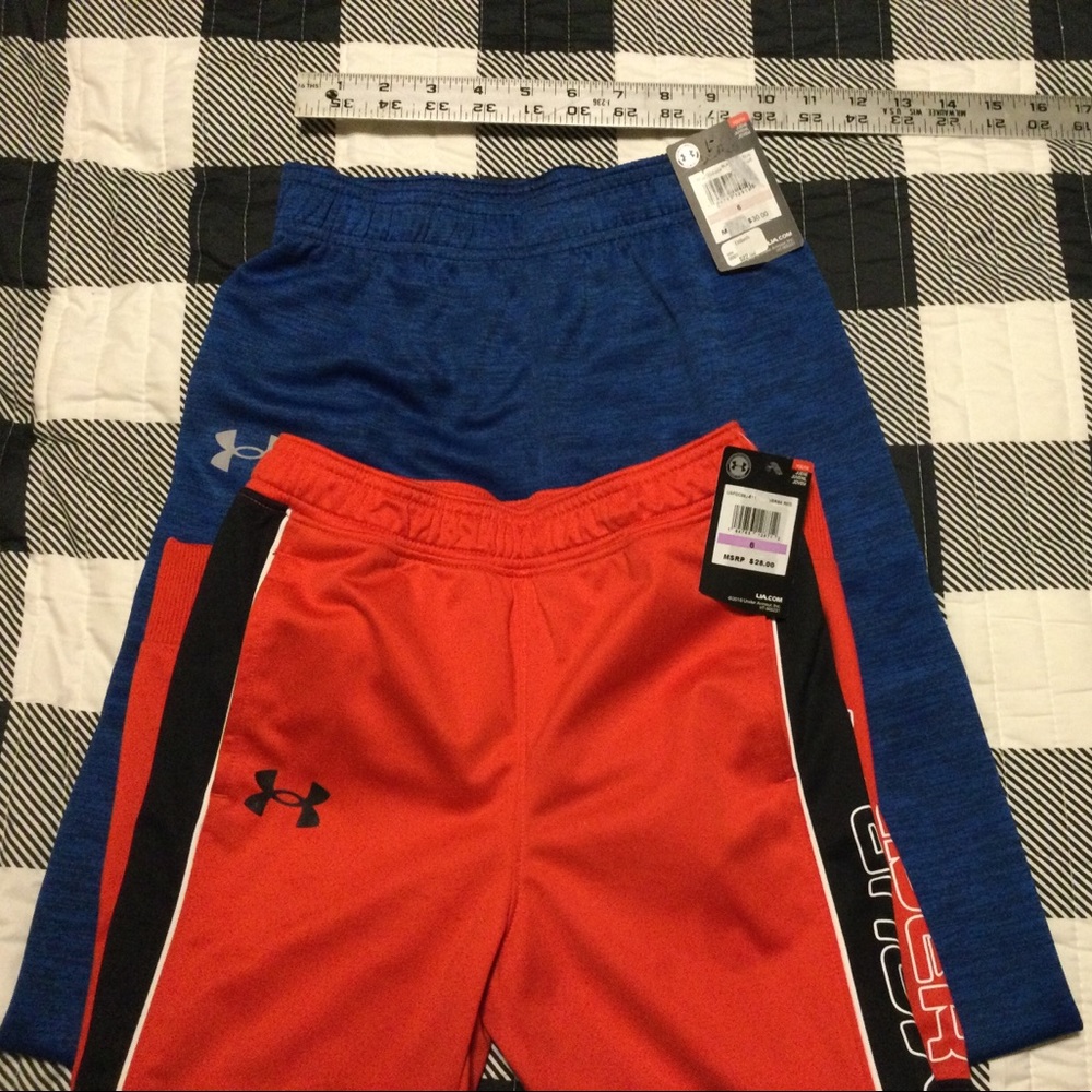 Under armor boys pants nwt size 6